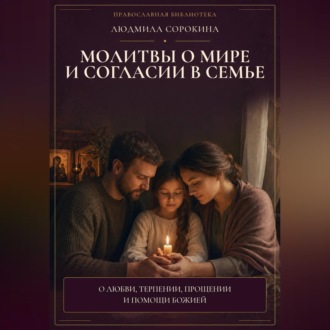 Обложка книги «Молитвы о мире и согласии в семье. О любви, терпении, прощении и помощи Божией»