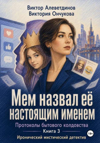 Обложка книги «Мем назвал её настоящим именем. Книга 3. Протоколы бытового колдовства»