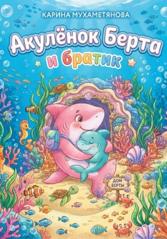 Обложка книги «Акулёнок Берта и братик»