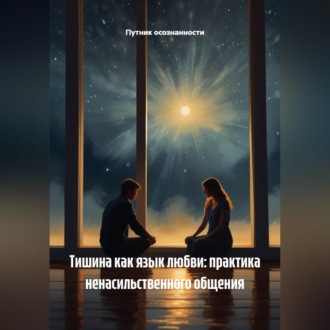 Обложка книги «Тишина как язык любви: практика ненасильственного общения»