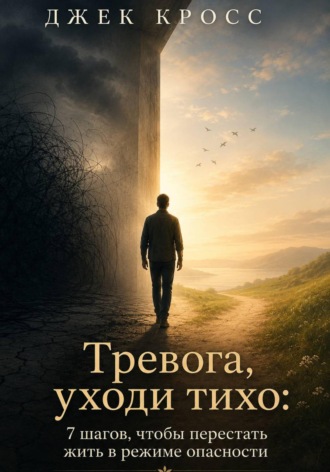 Обложка книги «Тревога, уходи тихо: 7 шагов, чтобы перестать жить в режиме опасности»
