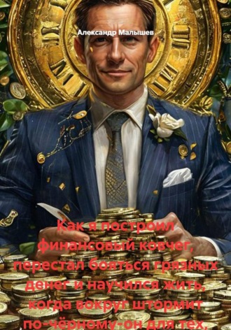 Обложка книги «Как я построил финансовый ковчег, перестал бояться грязных денег и научился жить, когда вокруг штормит по-чёрному-он для тех, кто хочет много денег честно, сумеет перевести их на карту, инвестировать»