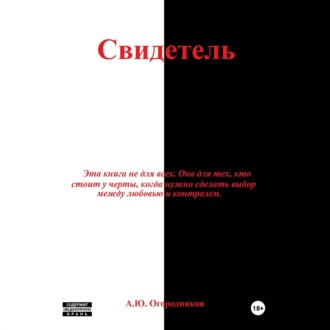Обложка книги «Свидетель»