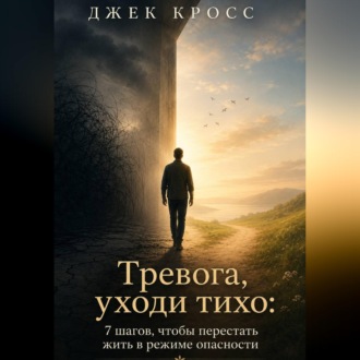 Обложка книги «Тревога, уходи тихо: 7 шагов, чтобы перестать жить в режиме опасности»