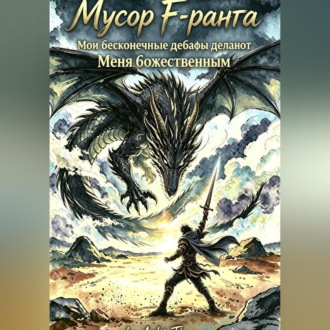 Обложка книги «Мусор F-ранга: мои бесконечные дебафы делают меня божественным(book1)»