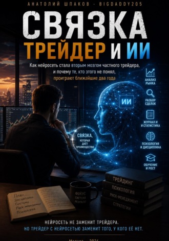 Обложка книги «Связка трейдер и ИИ»