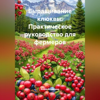 Обложка книги «Выращивание клюквы: Практическое руководство для фермеров»