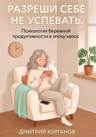 Обложка книги «Разреши себе не успевать. Психология бережной продуктивности в эпоху хаоса»