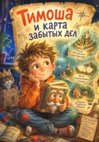 Обложка книги «Тимоша и карта забытых дел»