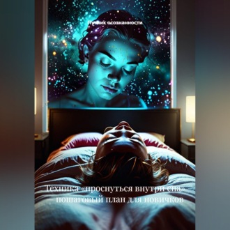 Обложка книги «Техника «проснуться внутри сна» — пошаговый план для новичков»