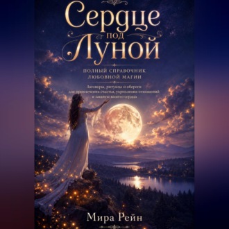 Обложка книги «Сердце под Луной Полный справочник любовной магии»