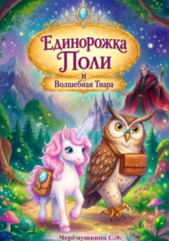 Обложка книги «Единорожка Поли и волшебная тиара»