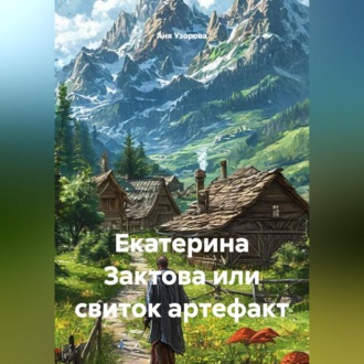 Обложка книги «Екатерина Зактова или свиток артефакт»