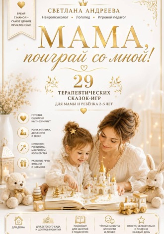 Обложка книги ««Мама, поиграй со мной!» сборник 29 игр-сказок»