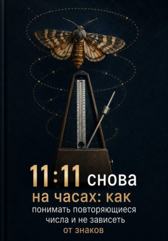 Обложка книги «11:11 снова на часах: как понимать повторяющиеся числа и не зависеть от знаков»