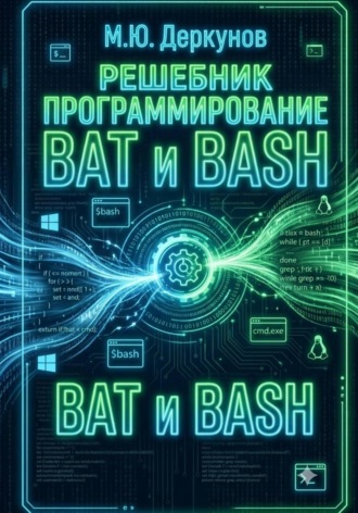 Обложка книги «Решебник для книги "программирование на BAT и BASH"»