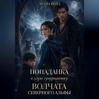 Обложка книги «Попаданка в злую гувернантку. Волчата Северного альфы»