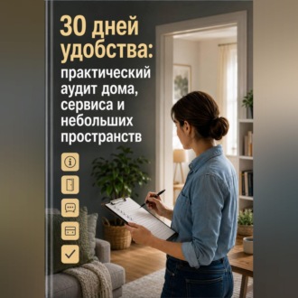 Обложка книги «30 дней удобства: практический аудит дома, сервиса и небольших пространств»