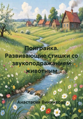 Обложка книги «Поиграйка. Развивающие стишки со звукоподражанием животным»