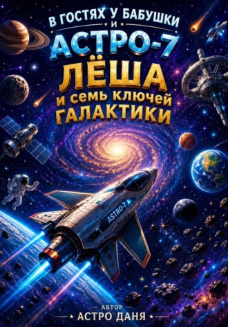 Обложка книги «В гостях у бабушки и Астро-7. Лёша и семь ключей галактики»