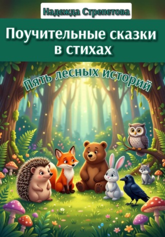 Обложка книги «Поучительные сказки в стихах»