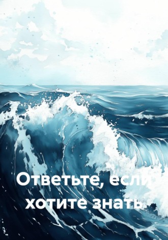 Обложка книги «Ответьте, если хотите знать»