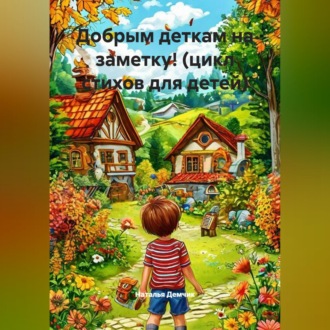 Обложка книги «Добрым деткам на заметку! (цикл стихов для детей)»