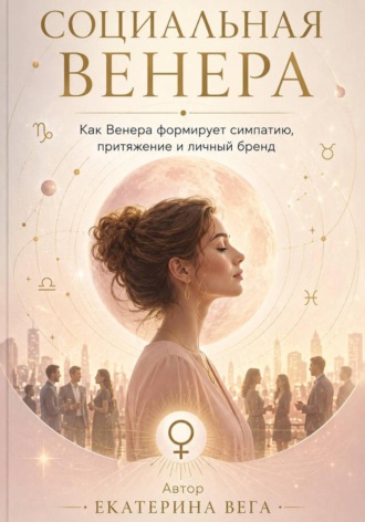 Обложка книги «Социальная Венера. Как Венера формирует симпатию, притяжение и личный бренд»