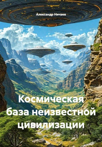 Обложка книги «Космическая база неизвестной цивилизации»