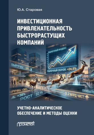Обложка книги «Инвестиционная привлекательность быстрорастущих компаний. Учетно-аналитическое обеспечение и методы оценки»