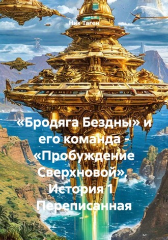 Обложка книги ««Бродяга Бездны» и его команда - «Пробуждение Сверхновой». История 1 Переписанная»