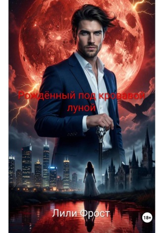 Обложка книги «Рождённый под кровавой луной»