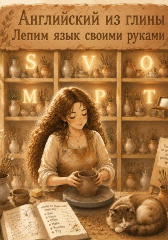 Обложка книги «Английский из глины. Лепим язык своими руками»