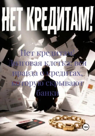 Обложка книги «Нет кредитам! Долговая клетка: вся правда о кредитах, которую скрывают банки»