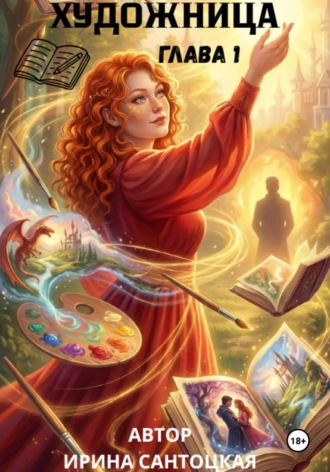 Обложка книги «Художница»