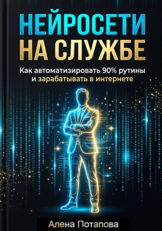 Обложка книги «Нейросети на службе Как автоматизировать 90% рутины и зарабатывать в интернете»
