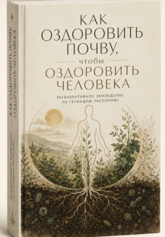 Обложка книги «Как оздоровить почву, чтобы оздоровить человека. Регенеративное земледелие»