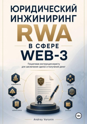 Обложка книги «Юридический инжиниринг RWA в сфере WEB-3»