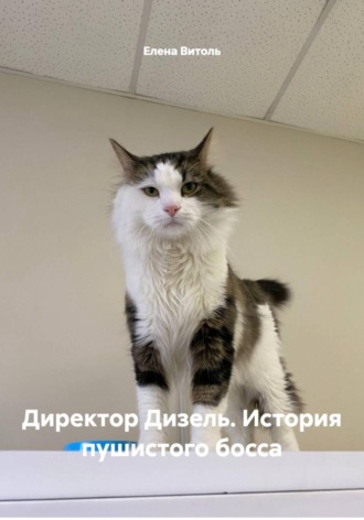Обложка книги «Директор Дизель. История пушистого босса»