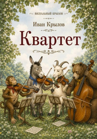 Обложка книги «Визуальный Крылов. Квартет»