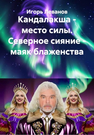 Обложка книги «Кандалакша - место силы. Северное сияние - маяк блаженства»