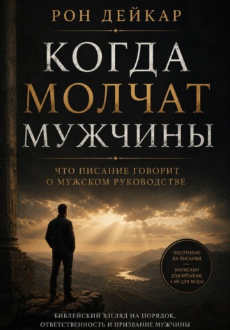 Обложка книги «Когда молчат мужчины. Что Писание говорит о мужском руководстве»