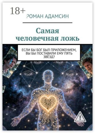 Обложка книги «Самая человечная ложь. Если бы Бог был приложением, вы бы поставили ему пять звёзд?»
