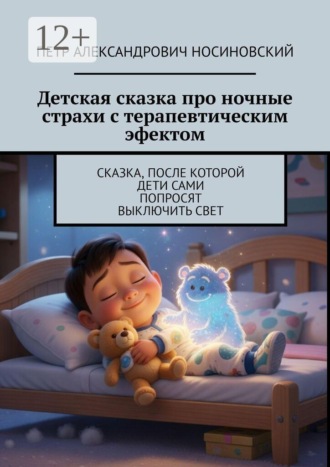 Обложка книги «Детская сказка про ночные страхи с терапевтическим эффектом. Сказка, после которой дети сами попросят выключить свет»