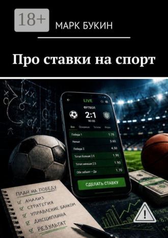 Обложка книги «Про ставки на спорт»