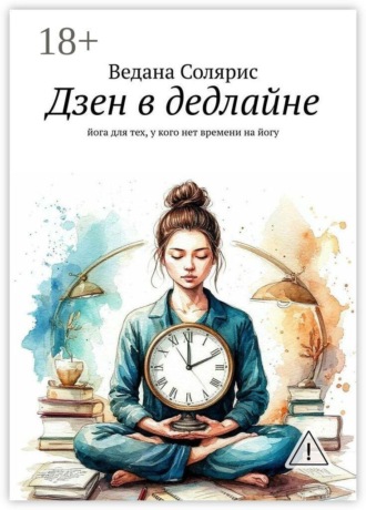 Обложка книги «Дзен в дедлайне. Йога для тех, у кого нет времени на йогу»