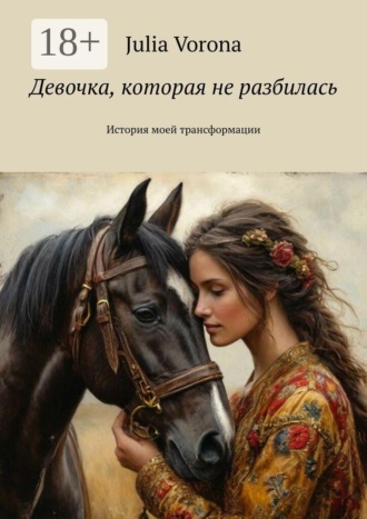 Обложка книги «Девочка, которая не разбилась. История моей трансформации»