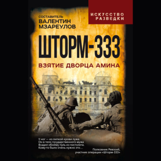 Обложка книги «Шторм-333. Взятие дворца Амина»