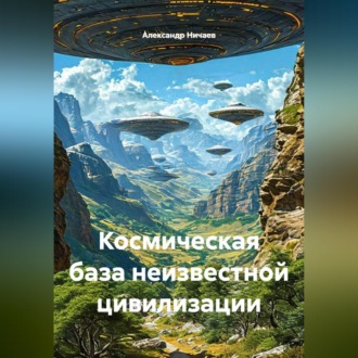 Обложка книги «Космическая база неизвестной цивилизации»
