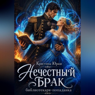 Обложка книги «Нечестный брак библиотекаря-попаднки»